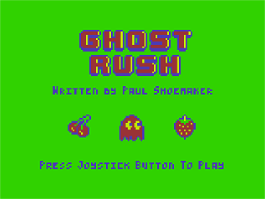 Ghost Rush - Screenshot - Game Title Image