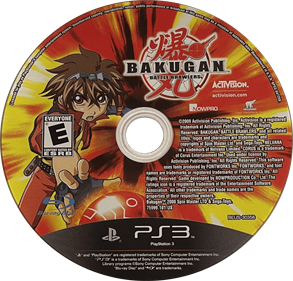 Bakugan: Battle Brawlers - Disc Image