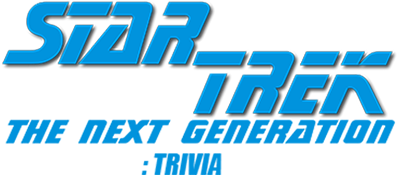 Star Trek: The Next Generation: Trivia - Clear Logo Image