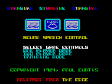 Starbike - Screenshot - Game Select Image