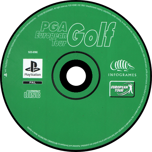 PGA European Tour Golf Images LaunchBox Games Database