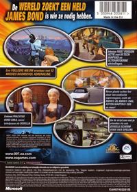 007: Agent Under Fire - Box - Back Image