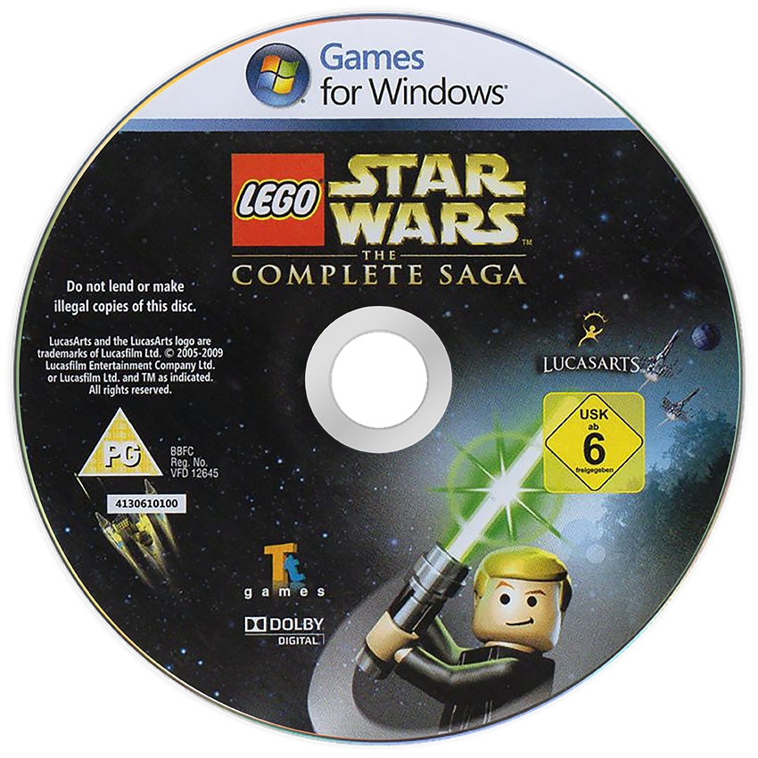lego star wars saga no cd