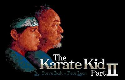 The Karate Kid: Part II - Screenshot - Game Title Image