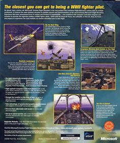 Microsoft Combat Flight Simulator - Box - Back Image