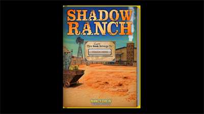 Nancy Drew Mobile Mysteries: Shadow Ranch - Screenshot - Game Title Image