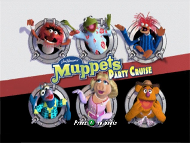 Muppets Party Cruise - Screenshot - Game Title Image
