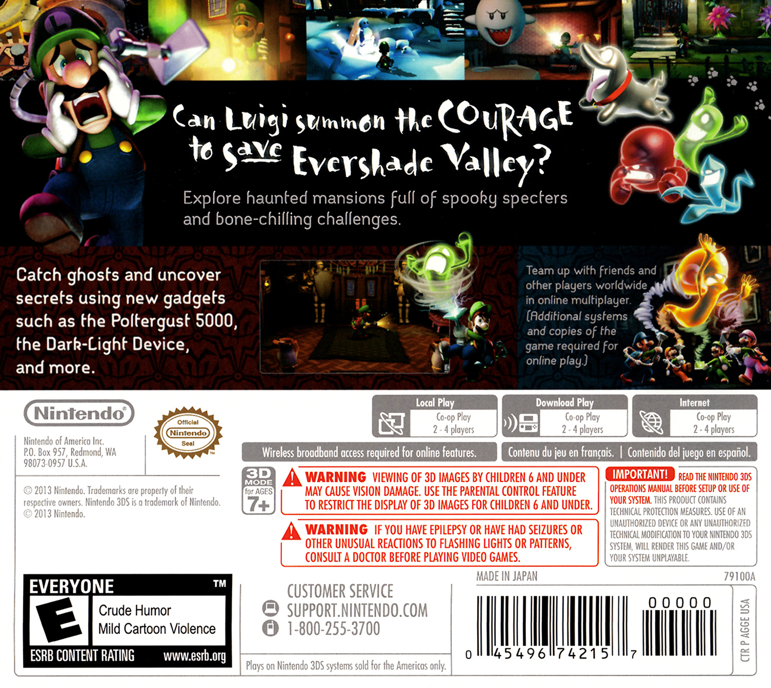 Luigi's Mansion: Dark Moon Images - LaunchBox Games Database