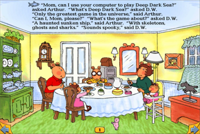 Living Books: Arthur's Computer Adventure - Screenshot - Gameplay Image