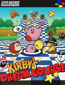 Kirby's Dream Course - Fanart - Box - Front Image
