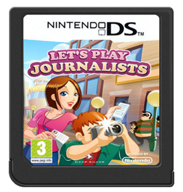 Let's Play: Journalists - Fanart - Cart - Front Image