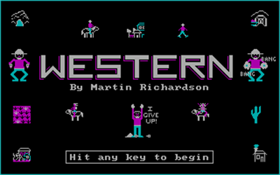 Western - Screenshot - Game Title Image
