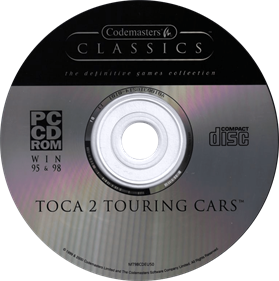 TOCA 2: Touring Car Challenge - Disc Image