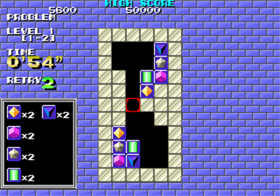 Puzznic - Screenshot - Gameplay Image