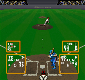 Super Baseball Simulator 1.000 - Screenshot - Gameplay Image