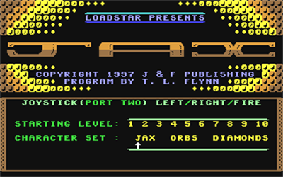 Jax - Screenshot - Game Title Image