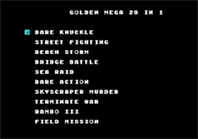 20 in 1 Golden Mega Game - Screenshot - Gameplay Image