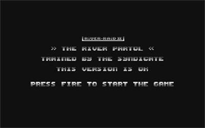 River-Raid II: The River Patrol - Screenshot - Game Title Image