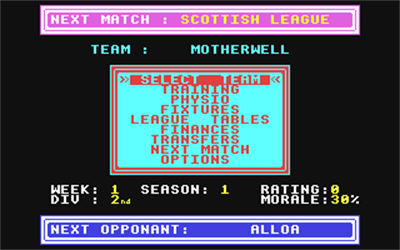 Scottish League Football - Screenshot - Game Title Image