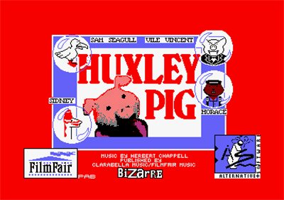 Huxley Pig - Screenshot - Game Title Image