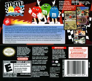 M&M's Kart Racing - Box - Back Image