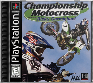 Championship Motocross featuring Ricky Carmichael - Box - Front - Reconstructed Image