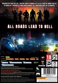 Resident Evil: Operation Raccoon City - Box - Back Image