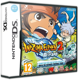 Inazuma Eleven 2: Blizzard - Box - 3D Image