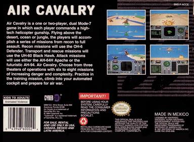 Air Cavalry - Box - Back Image