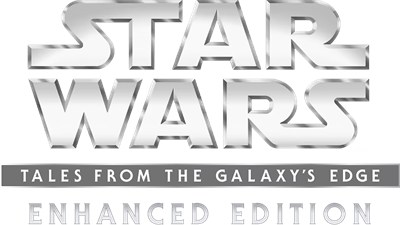 Star Wars: Tales from the Galaxy's Edge: Enhanced Edition - Clear Logo Image
