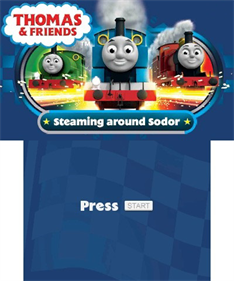 Thomas & Friends: Steaming Around Sodor - Screenshot - Game Title Image