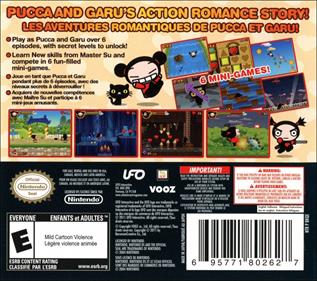 Pucca Power Up - Box - Back Image