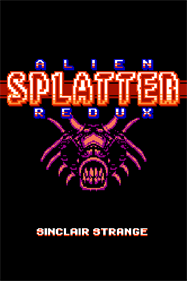 Alien Splatter Redux - Fanart - Box - Front Image