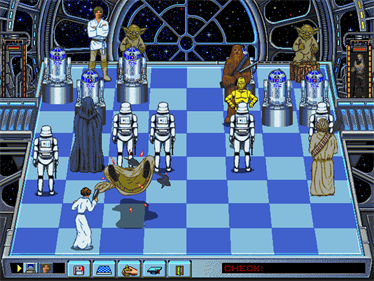 The Software Toolworks' Star Wars Chess - Screenshot - Gameplay Image