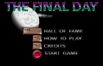 The Final Day - Screenshot - Game Select Image