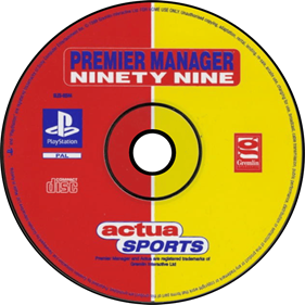 Premier Manager Ninety Nine - Disc Image