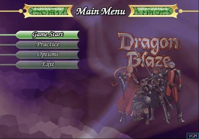 Dragon Blaze - Screenshot - Game Select Image