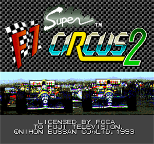 Super F1 Circus 2 - Screenshot - Game Title Image