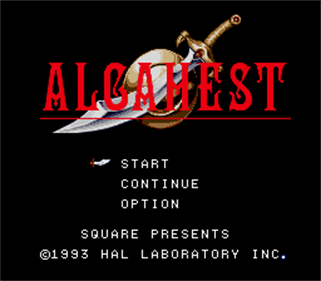 Alcahest - Screenshot - Game Title Image
