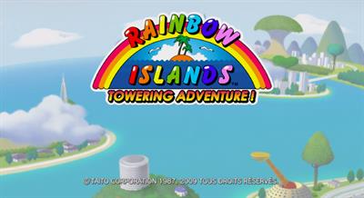 Rainbow Islands: Towering Adventure! - Screenshot - Game Title Image