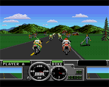 Road Rash - Screenshot - Gameplay Image