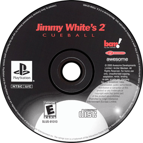 Jimmy White's 2: Cueball - Disc Image