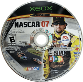 NASCAR 07 - Disc Image