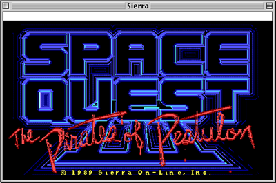 Space Quest III: The Pirates of Pestulon - Screenshot - Game Title Image