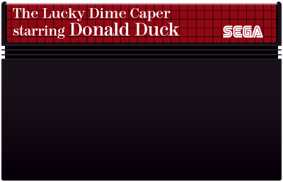 The Lucky Dime Caper starring Donald Duck - Cart - Front Image