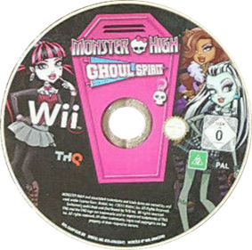 Monster High: Ghoul Spirit - Disc Image