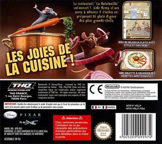 Ratatouille: Food Frenzy - Box - Back Image