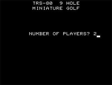 Mini Golf - Screenshot - Game Title Image