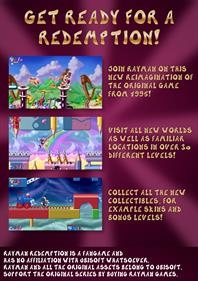 Rayman Redemption - Box - Back Image