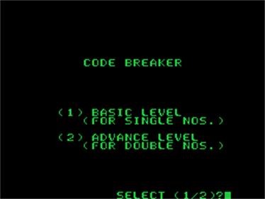 Code Breaker - Screenshot - Gameplay Image